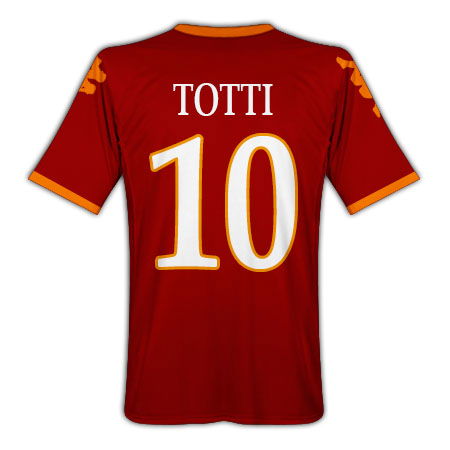 francesco-totti-roma-home-shirt